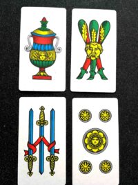 Antique Tarot Card, Oracle Card Limited Edition Italian Napoletan, Divination Fortune Teller Cartomancy Bridge Play Game