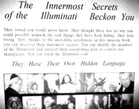 Occult Book Secret Societies, Illuminati New World Order, Hidden Deep State, Conspiracy Theory Politics