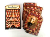 Freak Show, Circus Tarot Cards Deck, Scary Clown Creepy Vittorian Steampunk, Curiosity Curio Cabinet, Weird Oddities