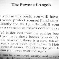 Book of Angels, Antique Ceremonial Magic, Seal Magick Occultist Occult, Dark Grimoire Antiquarian Collectible