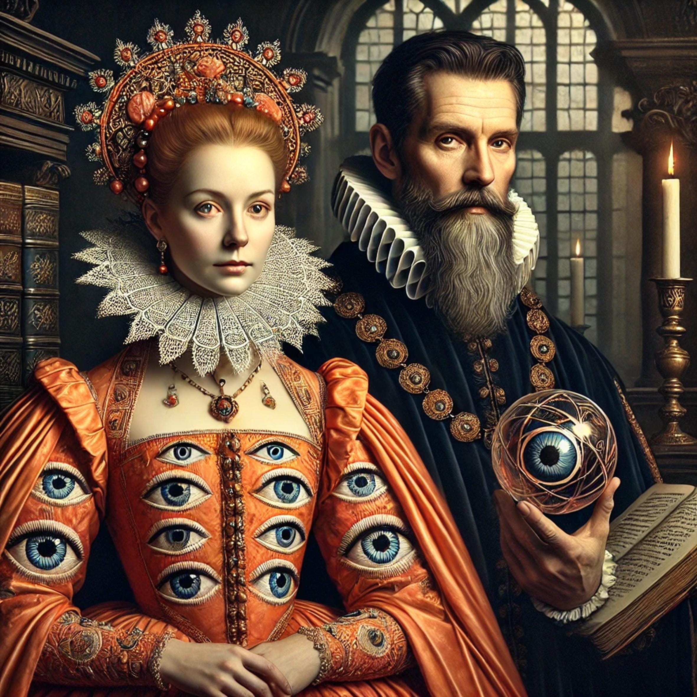 John Dee Ritual Spell Elisabeth 1 Sorcery, Blackmagic Witch Success Blackgirl Magic, Black Magick Sigil Seal Monad Sign