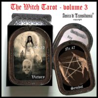 Witch Tarot & Witchcraft Oracle, Major Arcana Divination Wicca, Occult Pagan Wiccan Fortune Telling Cartomancy Sentiment