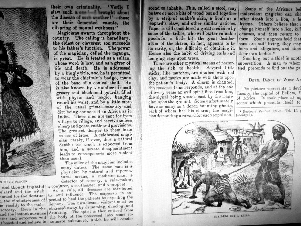 Antique Book, Occult Old Medicine Occultism, Shaman Magic Shamanism Forbidden Knowledge Witchcraft Devil Hidden Truths