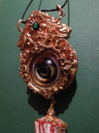 Sigil of Moloch Demon Esoteric Amulet Evil Eye Pendant Occult Jewelry Magic Powerful Seal Talisman