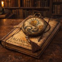 Grimoire Book, Ialdabaoth The Serpent Creator, Void Archon Charged Sigil Practical Magic Destiny Reversal