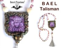 Bael Demon, Protective Talisman Magic Amulet, King Baal Gothic Jewelry, Lemegeton Goetia Devil Crown