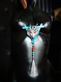 Spiritual Jewelry, Legion of Flauros Amulet Demon Commander Oneriox Talisman Companion Spirit Vessel Necklace