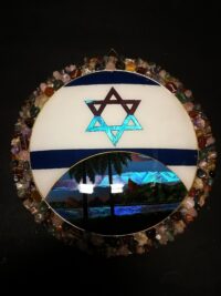 Orgonite Paradise, Home Protection Talisman, Jewish Magical Energy Sacred Geometry, Hebrew Symbol David Star