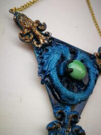 Dragon Spirit Vessel - Draconian Magick Amulet for Success, Protection & Manifestation Magic Talisman Occult Jewelry
