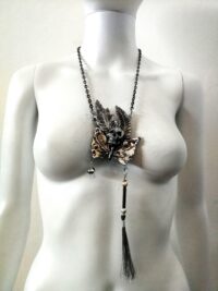 The Last of Use Ellie Tattoo Moth Skull Butterfly Talisman Immortality, Magic Power Amulet