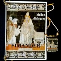 Hermes Trismegistus Pymander, Kybalion Alchemy Symbol Jewelry, Vitriol Magic Talisman, Hermes Alchemist Amulet Pendant