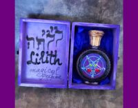 Custom Perfume, Eau de Parfume Magic Vintage Bottle Fragrances, Lilith Goddess Demon Secret Essence