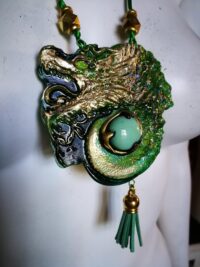 Gateway to Foras, The Consecrated Dragon Amulet Magick & Shadowed Currents Occult Magic Talisman