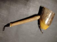 Smoking Pipes, Antique Shamanic Tobacco Ritual, Sacred Tribal Shaman Herb, Native American Tribe Antiquarian Old Tolls