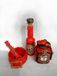 Magic Potion Bottle, Spell Jar Apothecary Cabinet Vintage Glass, Amortentia Love Forever Altar Ritual