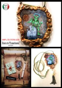 Azazel Demon, Magic Talisman Azazel Sigil, Protective Amulet Evil Eye, Satanic Pendant, Lemegeton Goetia Demon Seal