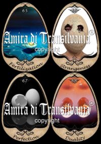 Egg Tarot, Tarot Cards Deck, Major Minor Arcana, Limited Edition, Divination Vintage Oracle, Cartomancy, Reading Psychic