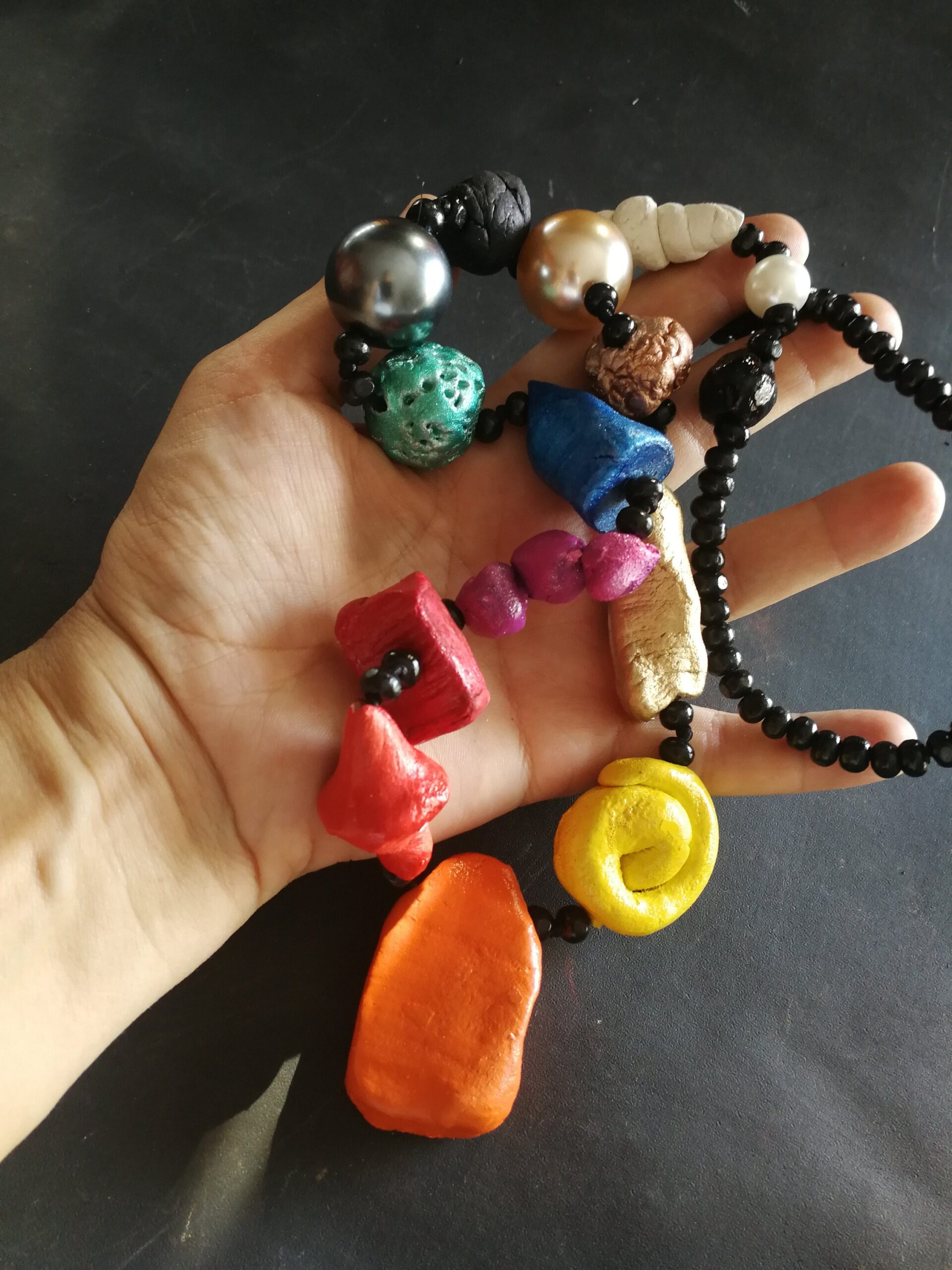 Chakra Necklace, Rainbow Energy Healing, Third Eye Open, Boho New Age Sacred Jewelry, 7 Chackra Cleansing Pendant Jewel