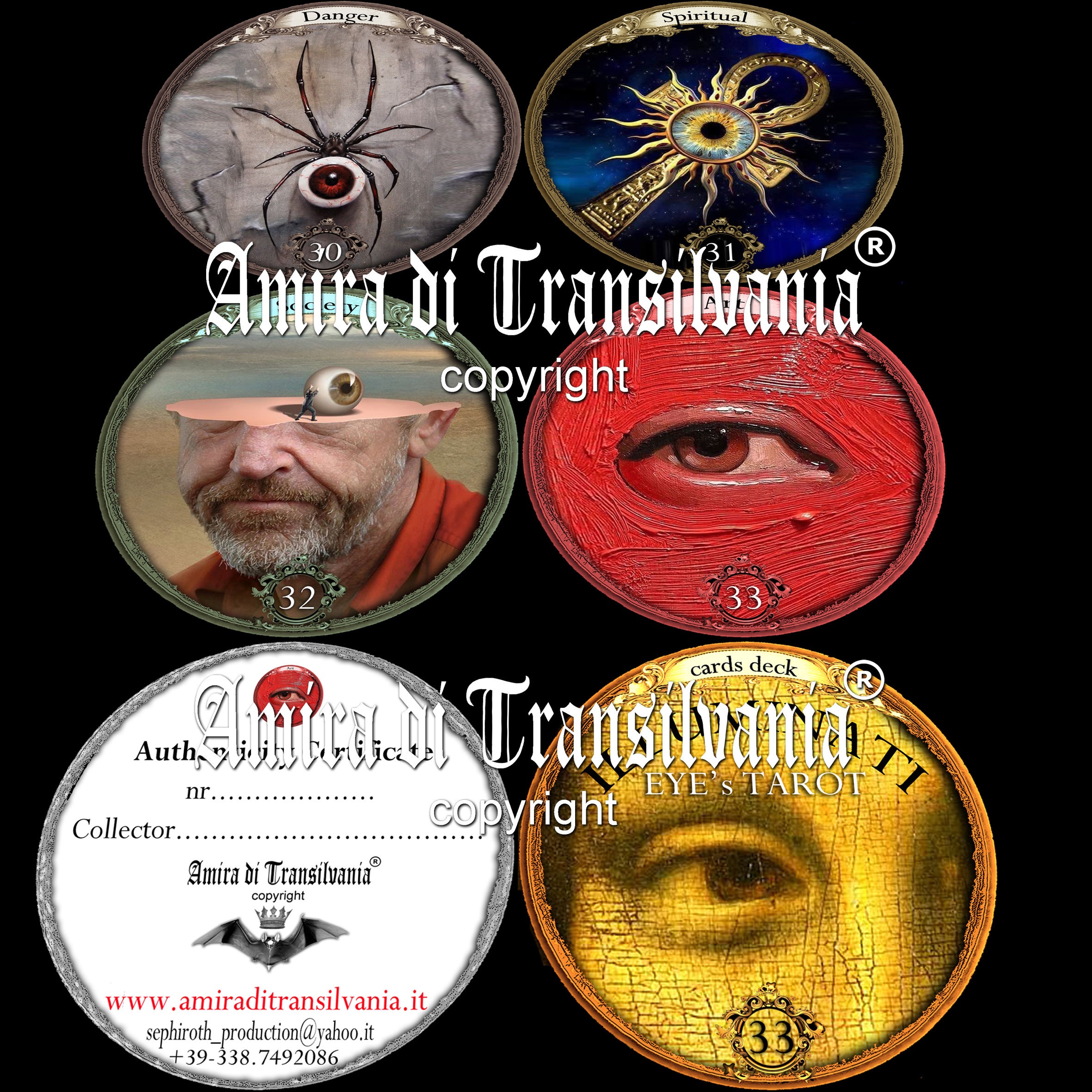 New World Order, Illuminati Tarot Cards, Limited Edition, Secret Societies, All Seeing Eye, Oracle Card Divination