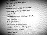 Satanic Grimoire, Dark Magic Luciferian Book Esoteric Satanism, Satanist Lucifer Satan Occult Magick Ritual