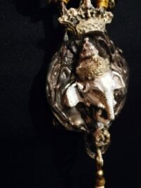 Hinduist Talisman, Lord Ganesh Elephant God, Hindu Ethnic Amulet Bhagavad Gita, Indian Magic Goddess