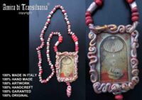 Alchemy Symbol, Opera Omnia Talisman, Witch Amulet Alchemist Witchcraft, Gothic Pentacle Skull Life and Death