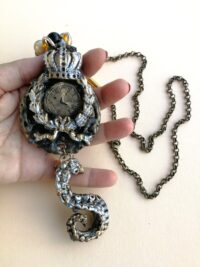 Funeral Poem, Stop Watch All the Clocks, Occult Memorial Amulet, Necronomicon Magic Octopus Talisman