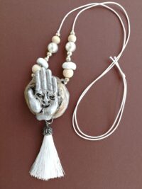 Esoteric Jewelry, Magical Talisman Hand Help White Magic, Protective Amulet Good Luck Attraction Success