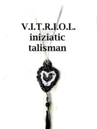 Black Rooster, Magic Talisman Bird Amulet, Witchcraft Vitriol Symbol Pendant, Gothic Occult Esoteric Jewelry