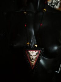 Mephistopheles Demon, Mephysto Mephistophelian Necklace Magic Amulet Satan Fallen Angel, Lucifer Talisman Satanic Symbol