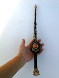 Magic Wand Witch Wood Stick, Traditional Witchcraft Altar, Satanist Wizard Sanctuary, Satanic Magician Baphomet Lucifer