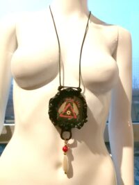 Alchemy Symbol, Talisman Witch Amulet Alchemist Witchcraft, Gothic Pendant Wicca Pentacle Ouroboros, All Seeing Eye Seal