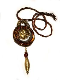 Celestial Amulet, Sun and Moon Magic Talisman, Astrological Magical Power Symbol, Prayer Pendant Energy