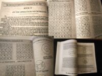 Necronomicon Book by John Dee, Occultism Occult Ceremonial Magic, Antique Grimoire Cthulhu Sigil Lovercraft
