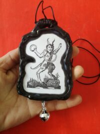 Satanic Jewelry, Luciferian Amulet Satan Demon Devil, Baphomet Figure Necklace, Lucifer Satanist Magic Talisman