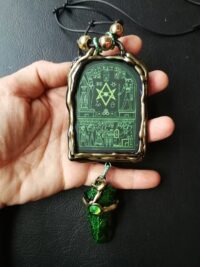 Antique Book Ancien Egypt Magic, Secret Societies Occultism Esoteric, The Emerald Tablets of Thoth Egyptian God Deity