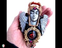 Devil Eye Necklace, Sigil of Lucifer Magic Talisman Amulet, Occult Jewelry Satanic Dark Angel