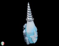 Spell Jar White Unicorn Horn, Vintage Apothecary Bottle, Magic Potion Ingredients, Witch Witchcraft Ritual