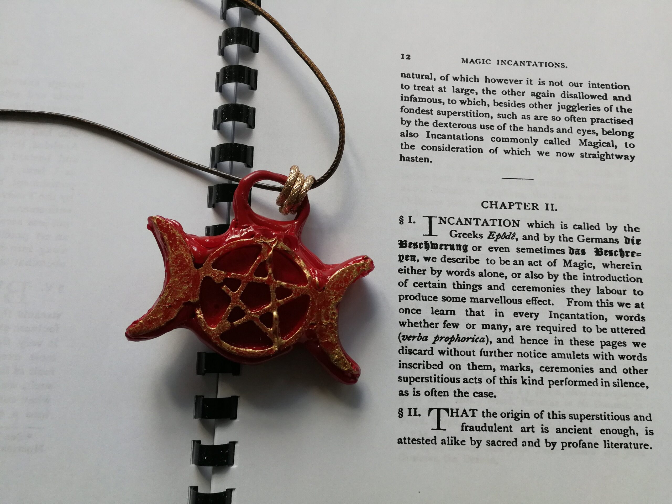 Book of Shadows, Antique Grimoire Witchcraft Manual, Esoteric Magic Ritual Forbidden Knowledge, Occultism Magick Spell