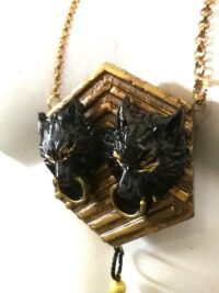 Wolf Necklace, Spirit Guide Protection Amulet Pendant, Wild Animals Jewelry, Forest Wildlife Magic Talisman