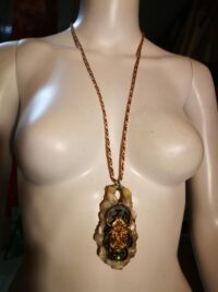 Scarab Necklace - Mexican Magic Lucky Goliath Beetle Talisman ~ Attract Money, Build Wealth Abundance & Prosperity