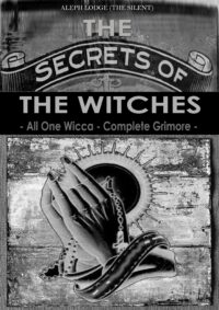 Antique Book Wicca, Pagan Witchcraft Grimoire, Wiccan Magic Symbols, Occult Sorceries Magick, Witches Esoteric Rituals