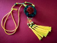 Protective Talisman Queen Bee Magic Pentacle, Good Luck Abundance & Prosperity Charm, Protection Amulet