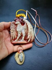 Haunted Pendant, Enchanted Celtic Druid Ancient Eagle Binding, Spirit Eternal Attraction, Anchored Soul Connection