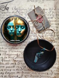 Enchanted Rock, Uncut Gemstone Pendant, Amulet of Magnetism, Enhanced Necklace Magic Portal Direct Raw Stone