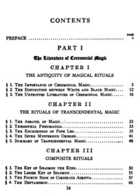 Antique Book Ritual, Theurgy Ceremonial Magic Gnosticism, Satanic Manuscript Esoteric Satanism, Secret Societies Grimoire