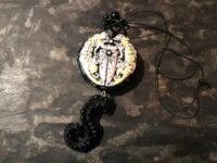 Necronomicon Seal Cthulhu Mythos, Lovercraft Occult Necklace Magic Talisman, Esoteric Sigil Protection Amulet Octopus