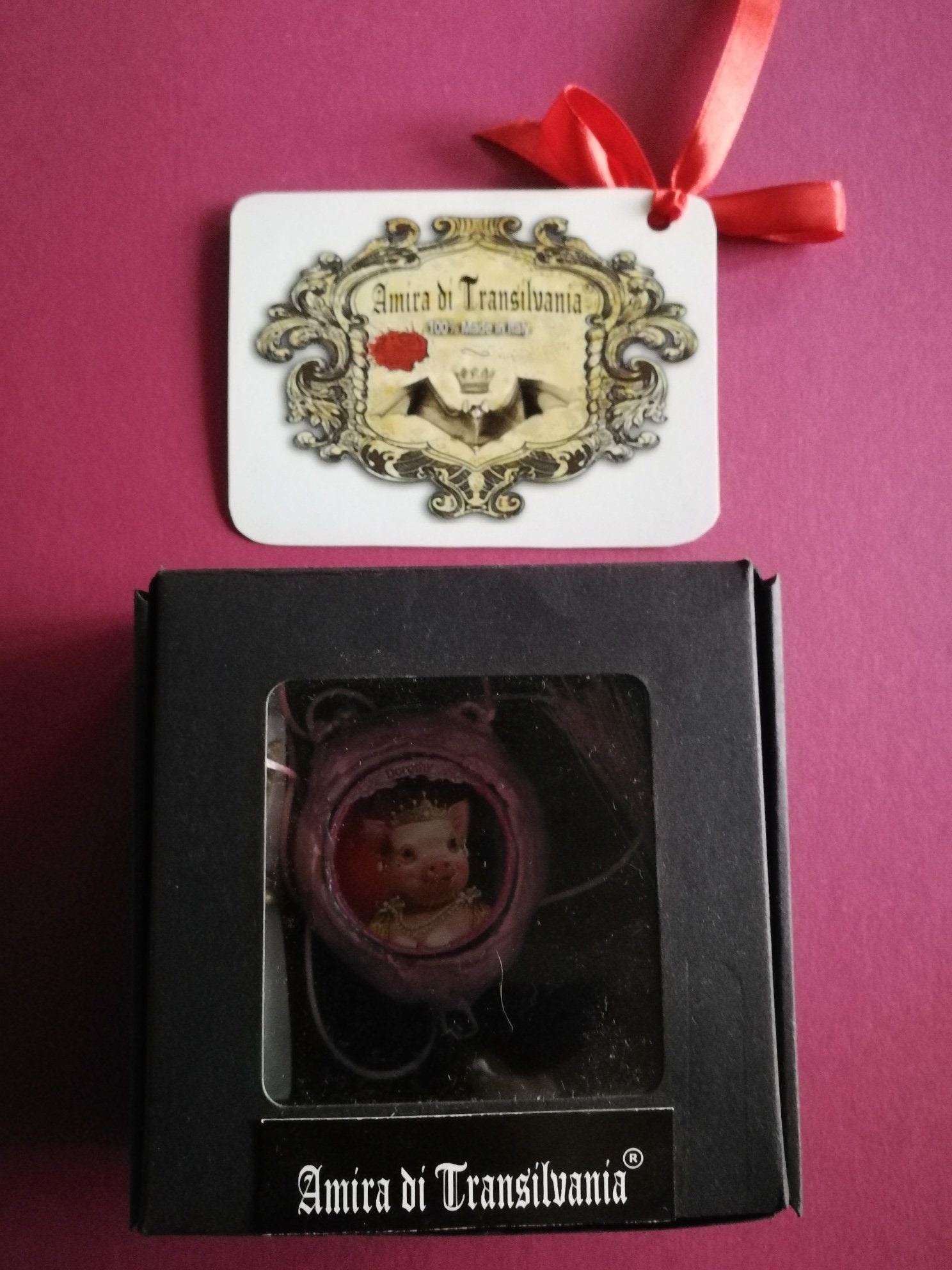 Good Luck Amulet, Pig Richness Symbol, Magic Power Talisman Attraction Wealth Success Money Abundance
