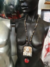 Adam and Eve Amulet, Eternity Love Talisman, Apple Magic Power Loveling Attraction Occult Pendant