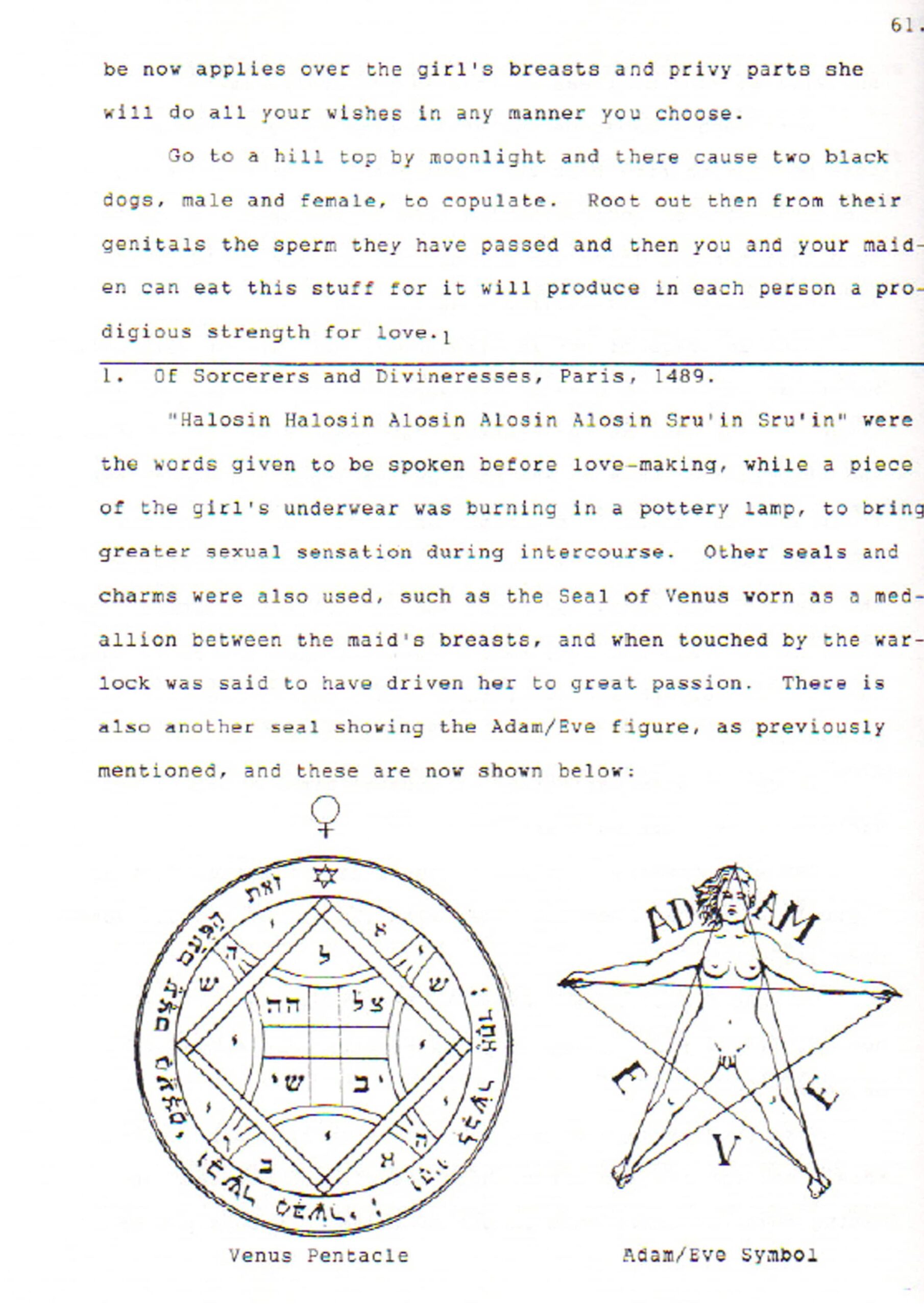 Esoteric Book, Forbidden Knowledge Antique Manuscript Witchcraft, Occult Magic Witch, Satan Satanic Dark Grimoire